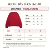 Áo Sweater Cún Đội Mũ THEKLA - Nỉ Lông Cáo Dày Dặn BST390 - Tết 2.026 Giá 145k 8