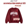 Áo Sweater Đỏ Cặp Đôi Nỉ Bông Cao Cấp Dày Dặn In Tên Năm Sinh và Hộp Quà Tặng 10