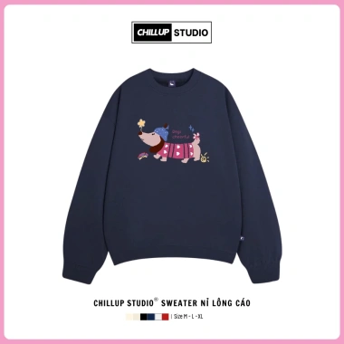 Áo Sweater DogCheerful CHILLUP STUDIO Nỉ Lông Cáo TC124 - Trendy Streetwear Đánh Dấu Tết 2.026, Giá 149k (Hàng Sẵn) 5