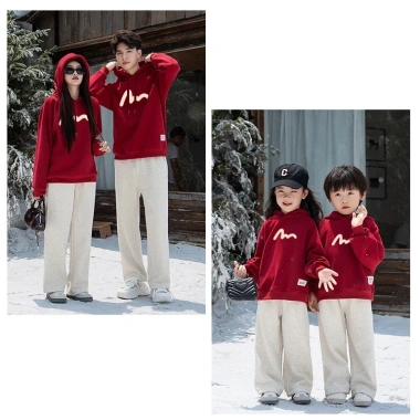 Áo sweater gia đình Familylove Noel Nỉ họa tiết Giáng sinh Merry Christmas 220.000đ