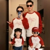Áo Sweater Gia Đình Ráp Lăng 3/4 Người Mẫu Mới 2.026 - Nỉ Bông Đẹp, Đa Size, Giá Gốc 156k Giảm còn 130k 3