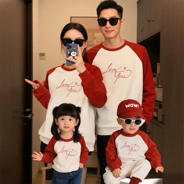 Áo Sweater Gia Đình Ráp Lăng 3/4 Người Mẫu Mới 2.026 - Nỉ Bông Đẹp, Đa Size, Giá Gốc 156k Giảm còn 130k 3 Áo Sweater Gia Đình Ráp Lăng 3/4 Người Mẫu Mới 2.026 - Nỉ Bông Đẹp, Đa Size, Giá Gốc 156k Giảm còn 130k 3