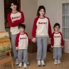 Áo Sweater Gia Đình Ráp Lăng 3/4 Người Mẫu Mới 2.026 - Nỉ Bông Đẹp, Đa Size, Giá Gốc 156k Giảm còn 130k 7