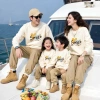 Áo Sweater Gia Đình Ráp Lăng 3/4 Người Mẫu Mới 2.026 - Nỉ Bông Đẹp, Đa Size, Giá Gốc 156k Giảm còn 130k 9
