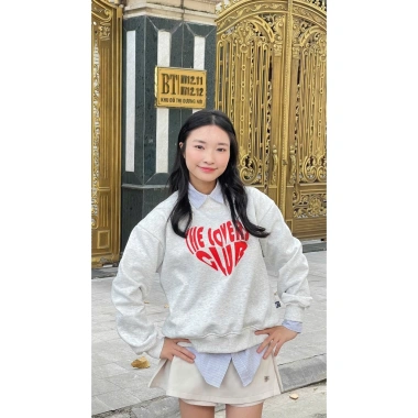 Áo Sweater Lover CHILLUP STUDIO Nỉ Lông Cáo TC254 – Trendy Đón Tết 2.026 Giá 149k