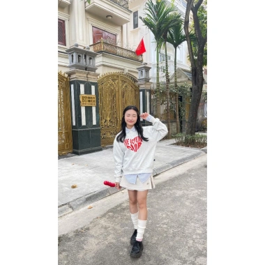 Áo Sweater Lover CHILLUP STUDIO Nỉ Lông Cáo TC254 – Trendy Đón Tết 2.026 Giá 149k