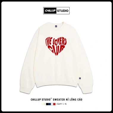 Áo Sweater Lover CHILLUP STUDIO Nỉ Lông Cáo TC254 – Trendy Đón Tết 2.026 Giá 149k 7 Áo Sweater Lover CHILLUP STUDIO Nỉ Lông Cáo TC254 – Trendy Đón Tết 2.026 Giá 149k 7