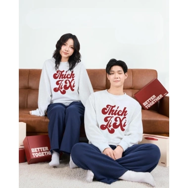 Áo Sweater Nỉ Lông Cáo CHILLUP STUDIO Unisex Ấm Áp Mùa Đông TC232 - 149.000₫