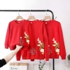 Áo sweater Noen Tết 2.026 - Giáng sinh gia đình 3-5, nỉ bông mẫu mới, giá 75.000