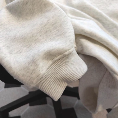 Áo sweater nữ mùa đông xám tiêu dài tay nỉ - Giá chỉ 199.000 VNĐ, giảm mạnh, chuẩn tết 2.026