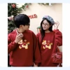 Áo Sweater Tết 2.026 Nỉ Bông Dày Ấm Áp In Hình Ngựa Đáng Yêu và Hộp Quà Tặng - Giá 225k 6