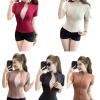 Áo tập gym vest YLYSPORT A42 khóa kéo co giãn, siết eo nhanh, tạo dáng quyến rũ - chỉ 145k