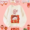 Áo Tết Bé 2.026 CIUCIU Sweater Vải Nỉ Da Cá - Happy New Year Giá 160k 5