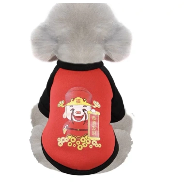 Áo tết giữ nhiệt Lna cho chó mèo kèm bao lì xì may mắn, giảm còn 36.844 VNĐ