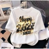 Áo Tết HAPPY 2.026 đa màu sắc, cotton mềm mịn, thoáng mát, co dãn tốt 89.000₫ 4