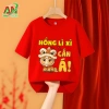 Áo Tết Lì Xì Bé 2.026 Cotton Mịn Đủ Size - Áo Hổng Cắn Á Chất Đồng Phục Anh Nga 35k 5