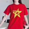 Áo Thun Cờ Đỏ Sao Vàng Tổ Quốc Việt Nam Unisex Cotton Thun Lạnh Co Giãn ASV2 Giá 39.900đ 3