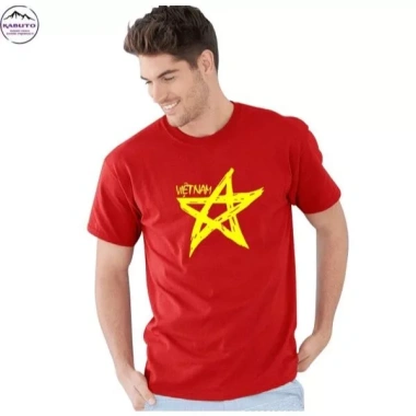 Áo Thun Cờ Đỏ Sao Vàng Tổ Quốc Việt Nam Unisex Cotton Thun Lạnh Co Giãn ASV2 Giá 39.900đ 5