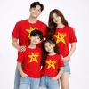 Áo thun Cờ Đỏ Sao Vàng Việt Nam – In to ngực, phom xuông, nam nữ, giảm còn 55k