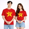 Áo thun Cờ Đỏ Sao Vàng Việt Nam – In to ngực, phom xuông, nam nữ, giảm còn 55k 3
