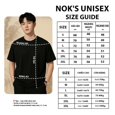 Áo thun cờ đỏ sao vàng Việt Nam nữ form rộng NOK N051 giá ưu đãi 195k
