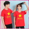 Áo thun Cờ Đỏ Sao Vàng Vietnam Forever Andromeda ngắn tay cổ tròn trẻ em giảm giá 55k