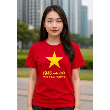 Áo thun Cờ Đỏ Sao Vàng Vietnam Forever Andromeda ngắn tay cổ tròn trẻ em giảm giá 55k 8 Áo thun Cờ Đỏ Sao Vàng Vietnam Forever Andromeda ngắn tay cổ tròn trẻ em giảm giá 55k 8