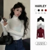 Áo Thun Cổ Lọ 8p Dài Tay Ôm Body Nữ Siêu Co Giãn Thun Tăm 4 Chiều Jusley A8 - Giá 59.000