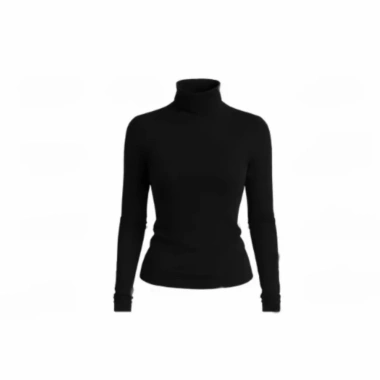 Áo Thun Cổ Lọ 8p Dài Tay Ôm Body Nữ Siêu Co Giãn Thun Tăm 4 Chiều Jusley A8 - Giá 59.000