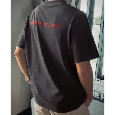 Áo thun cổ tròn oversized unisex Semibasic Dream Creator - xám nâu, Tết 2.026 222.440₫ 7