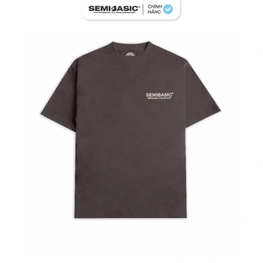 Áo thun cổ tròn oversized unisex Semibasic Dream Creator - xám nâu, Tết 2.026 222.440₫ 9