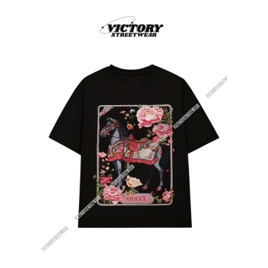 Áo Thun Cotton 100% Mẫu Ngựa Happy New Year – Năng Động, Thoải Mái, Giá 241k 3