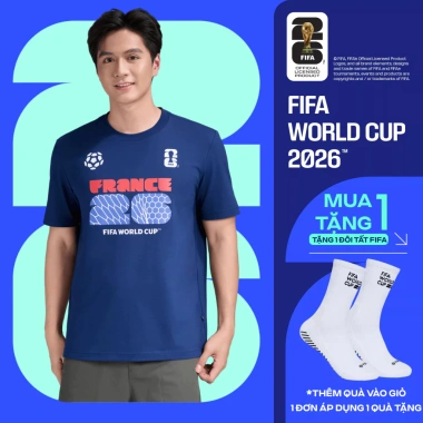Áo Thun Cotton Compact World Cup 2.026 France – Co giãn, thoáng khí, giá 379.050₫ Áo Thun Cotton Compact World Cup 2.026 France – Co giãn, thoáng khí, giá 379.050₫