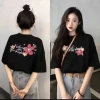 Áo thun cotton in hoa Memo style, form rộng, size 40‑65kg, giảm còn 130.000₫ 8