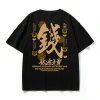 Áo thun Cotton Oversize Nam 2.026 CNY Ngựa - Baggy rộng, OOTD Tết Nguyên Đán, giảm giá 6