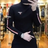 Áo Thun Dài Tay Nỉ Da Cá Logo Thêu 3 Sọc Mẫu Mới Tết 2.025 Giá Ưu Đãi 110k ShopMap 2