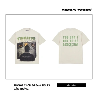 Áo Thun Dream Tears Nam Nữ Cổ Tròn 250Gsm Thoáng Mát AP41 Giá Ưu Đãi 180.950 VND
