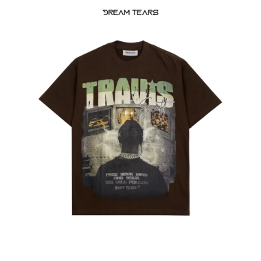 Áo Thun Dream Tears Nam Nữ Cổ Tròn 250Gsm Thoáng Mát AP41 Giá Ưu Đãi 180.950 VND