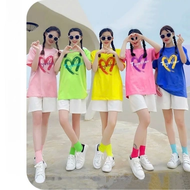 Áo thun gia đình, áo cặp đôi unisex, Phom 55k, phù hợp đi biển, du lịch, nhóm bạn