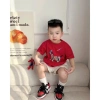 Áo thun gia đình đỏ đô cộc tay Tết con ngựa - Thời trang nữ Mai Linh giá 79.000đ 3