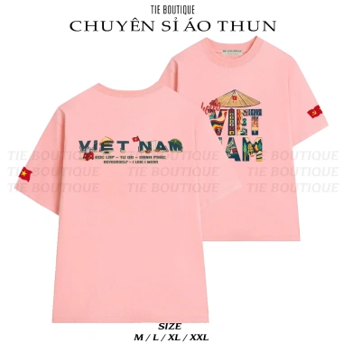 Áo Thun In Hello Vietnam - Độc Lập Tự Do, Yêu Nước, Cotton Thoáng Mát, Giảm 22% 9 Áo Thun In Hello Vietnam - Độc Lập Tự Do, Yêu Nước, Cotton Thoáng Mát, Giảm 22% 9