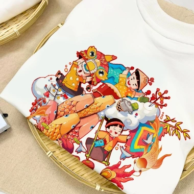 Áo thun in hình BEEBEE TẾT VIỆT NAM 100% cotton Giá chỉ 182.000₫ giảm từ 234.780