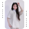 Áo Thun Layer Cổ Sơ Mi Unisex Nam Ocean - Form Rộng Hàn Quốc, Vải Umi M11, Giá 142k 5