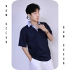 Áo Thun Layer Cổ Sơ Mi Unisex Nam Ocean - Form Rộng Hàn Quốc, Vải Umi M11, Giá 142k 8