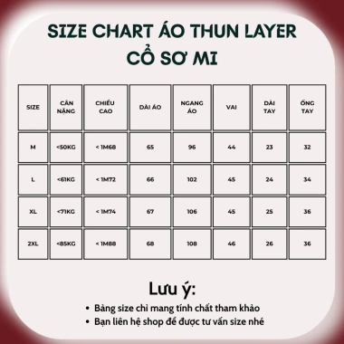 Áo Thun Layer Cổ Sơ Mi Unisex Nam Ocean - Form Rộng Hàn Quốc, Vải Umi M11, Giá 142k