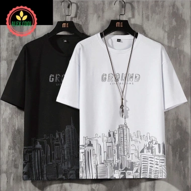 Áo thun nam Alex Cool cổ tròn thun lạnh co giãn 4 chiều hình thành phố Áo thun nam Alex Cool cổ tròn thun lạnh co giãn 4 chiều hình thành phố