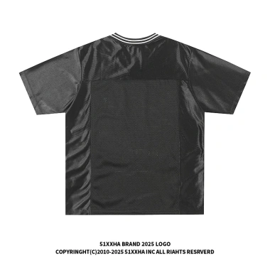 Áo thun nam mùa hè 51 Hip‑hop retro, lưới thoáng khí, bóng dày tay, cặp đôi – giảm giá 112.324₫ 2