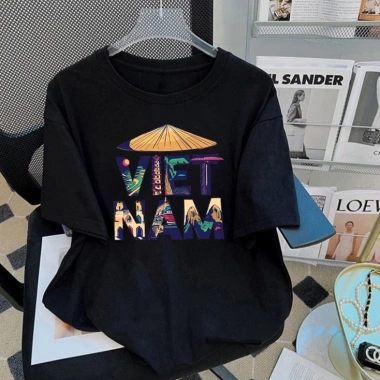 Áo thun nam nữ đồng phục gia đình yêu nước – Giá ưu đãi 59.000đ, áo du lịch, áo nhóm 2