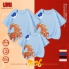 Áo thun NASA ngắn tay Kim Mã Nạp Phúc Tết Ngựa - Đồng phục gia đình 3, thoáng mát, giá 85.000₫ 4