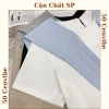 Áo thun nữ cổ nơ kẻ thuỷ thủ bigsize 45‑75kg Ullzzang 50Cents giảm giá 145k 3